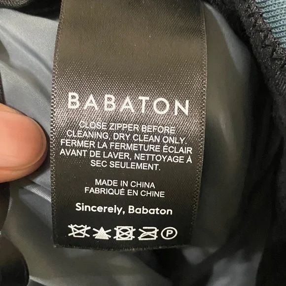 Aritzia Agency pants - BABATON blue/green Tailored Wide-Leg Trousers - Picture 9 of 12